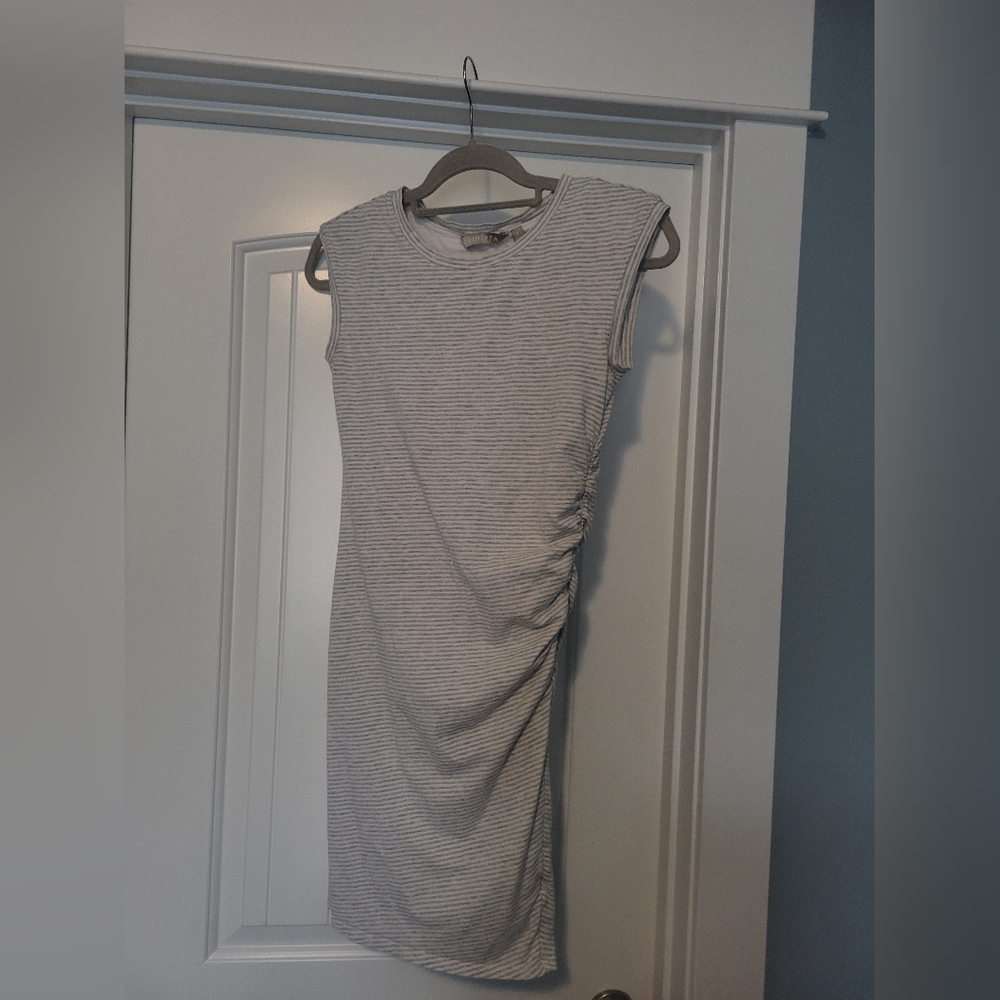 Athleta Ruched Bodycon Dress